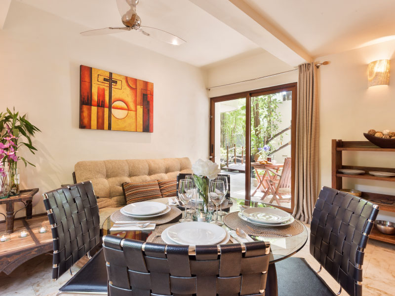 El Taj Condo 303 living and dining