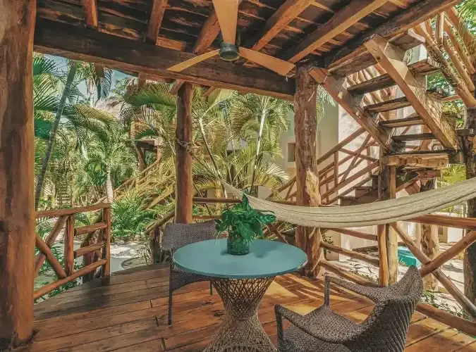 Mahekal garden view hammock terrace